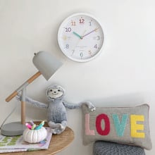 30cm Learn The Time Silent Wall Clock